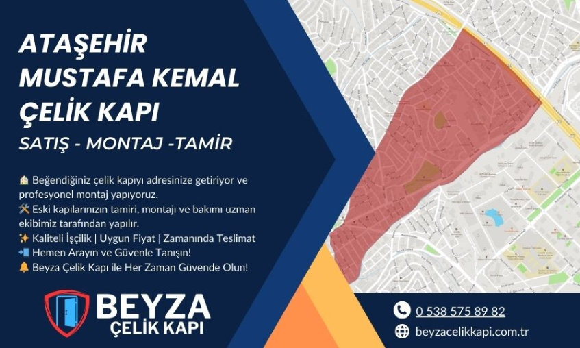 Ataşehir Mustafa Kemal Çelik Kapı