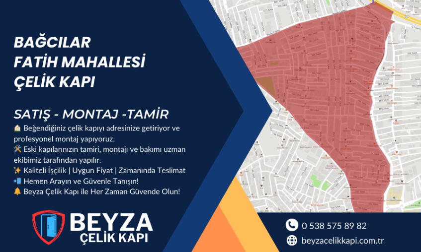 Bağcılar Fatih Mahallesi Çelik Kapı