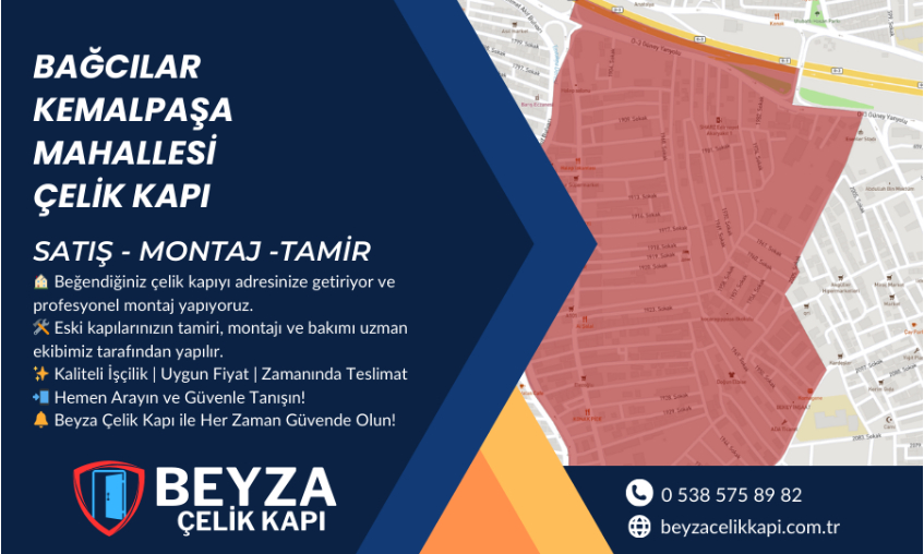 Bağcılar Kemalpaşa Mahallesi Çelik Kapı