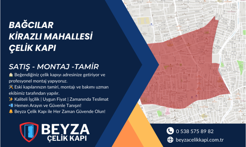 Bağcılar Kirazlı Mahallesi Çelik Kapı