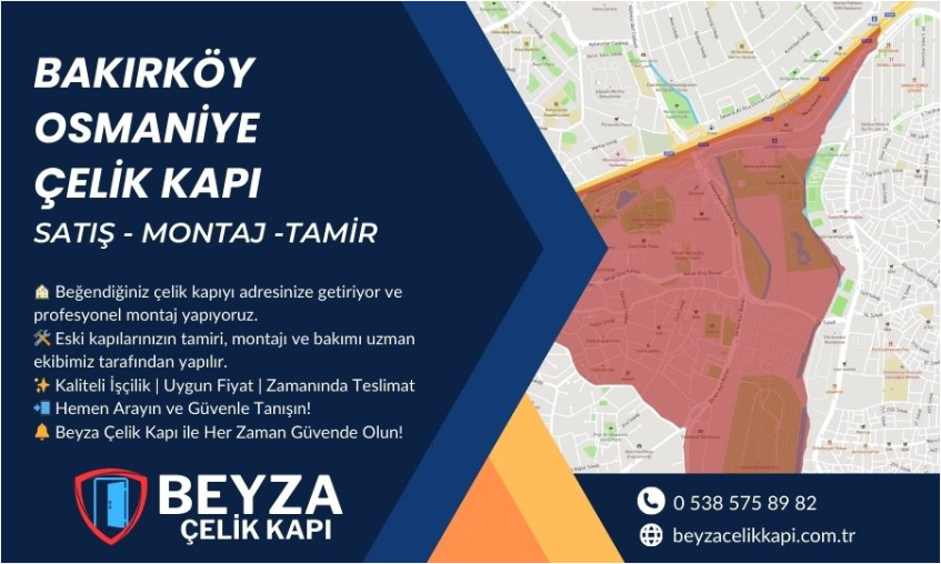 Bakırköy Osmaniye Çelik Kapı