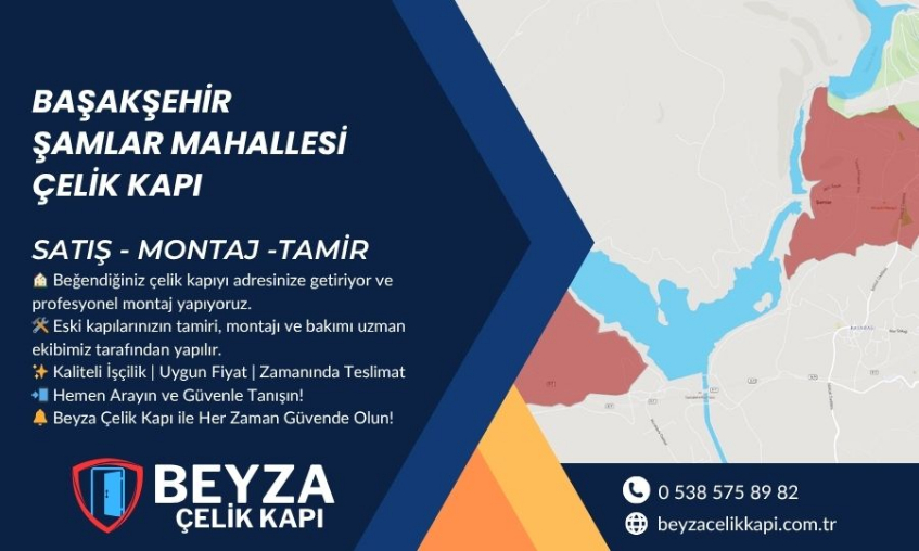 Başakşehir Şamlar Mahallesi Çelik Kapı