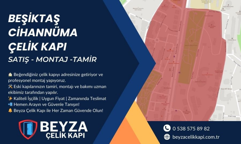 Beşiktaş Cihannüma Çelik Kapı