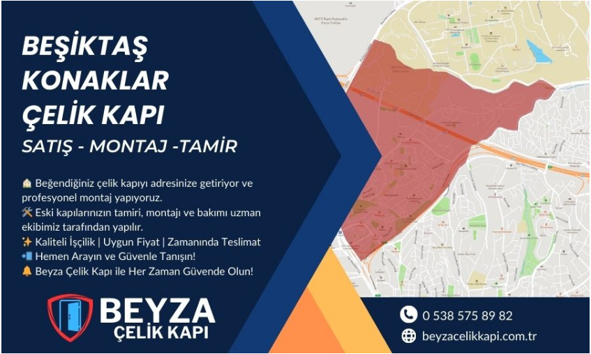 Beşiktaş Konaklar Çelik Kapı