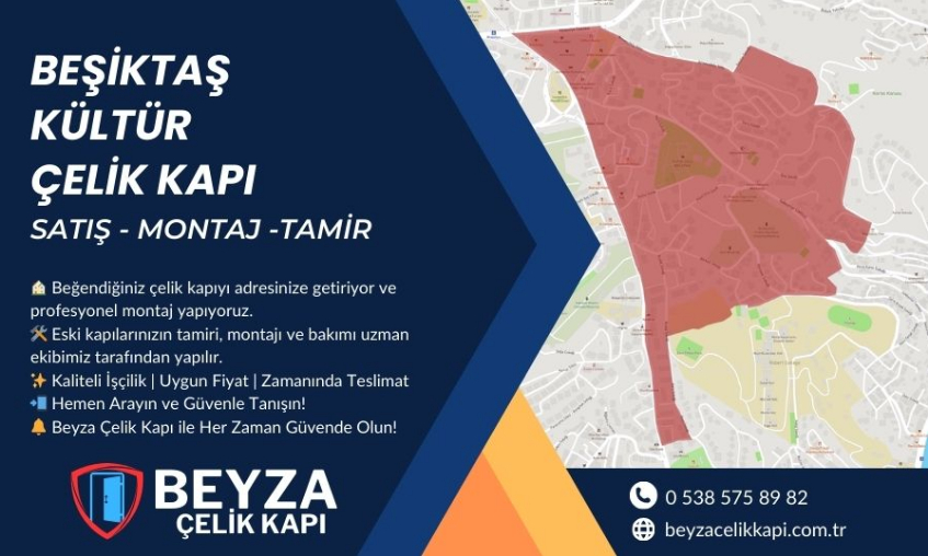 Beşiktaş Kültür Çelik Kapı