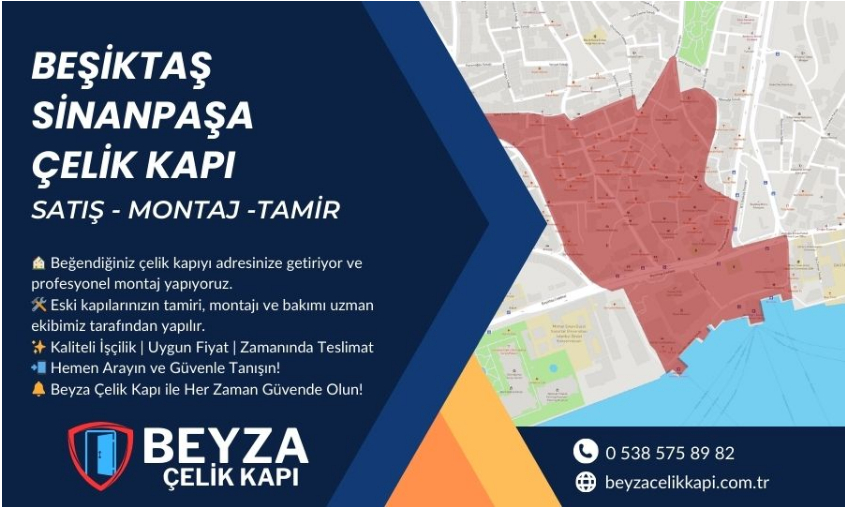 Beşiktaş Sinanpaşa Çelik Kapı