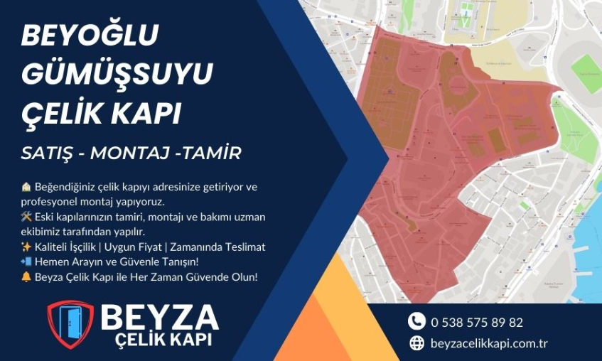 Beyoğlu Gümüşsuyu Çelik Kapı