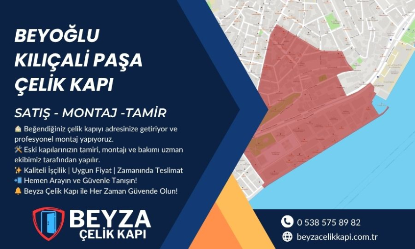 Beyoğlu Kılıçali Paşa Çelik Kapı