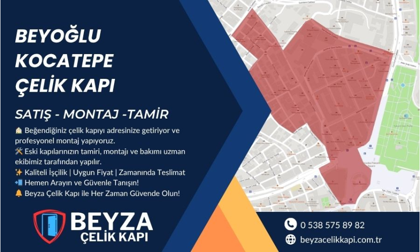 Beyoğlu Kocatepe Çelik Kapı