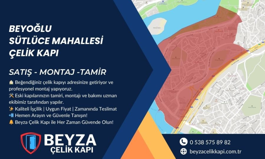Beyoğlu Sütlüce Çelik Kapı