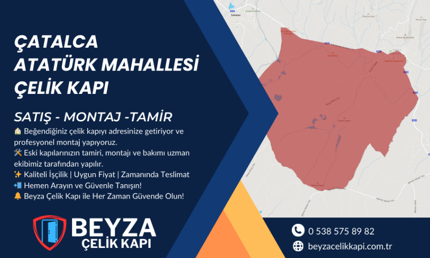 Çatalca Atatürk Mahallesi Çelik Kapı | Beyza Çelik Kapı Satış ve Tamir