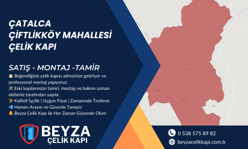 Çatalca Çiftlikköy Mahallesi Çelik Kapı