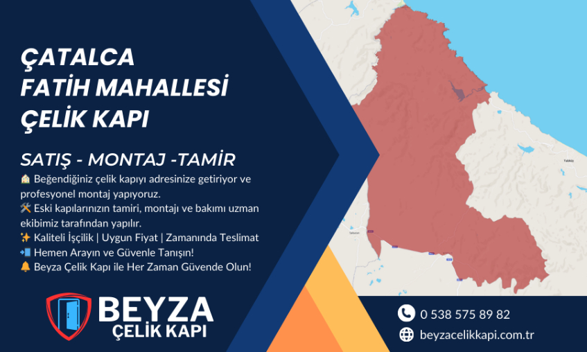 Çatalca Fatih Mahallesi Çelik Kapı