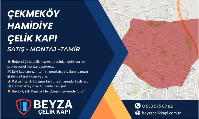 Çekmeköy Hamidiye Çelik Kapı