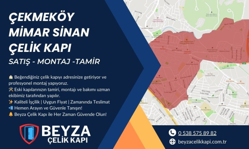 Çekmeköy Mimar Sinan Çelik Kapı