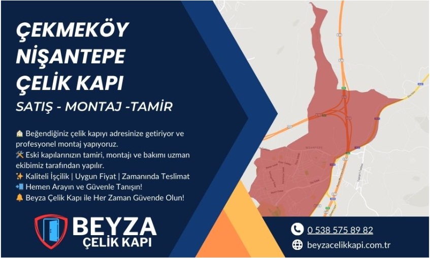 Çekmeköy Nişantepe Çelik Kapı