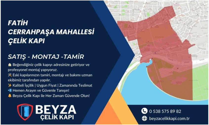 Fatih Cerrahpaşa Çelik Kapı