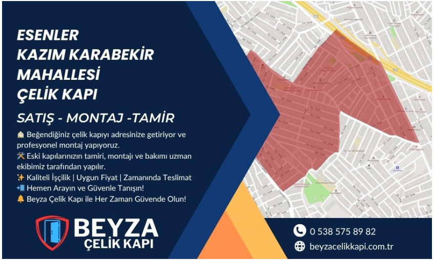 Esenler Kazım Karabekir Çelik Kapı