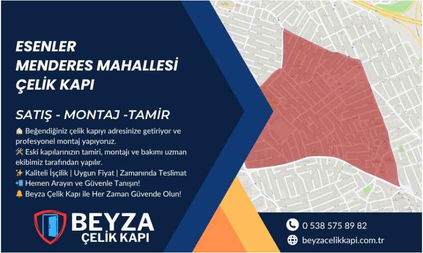 Esenler Menderes Çelik Kapı