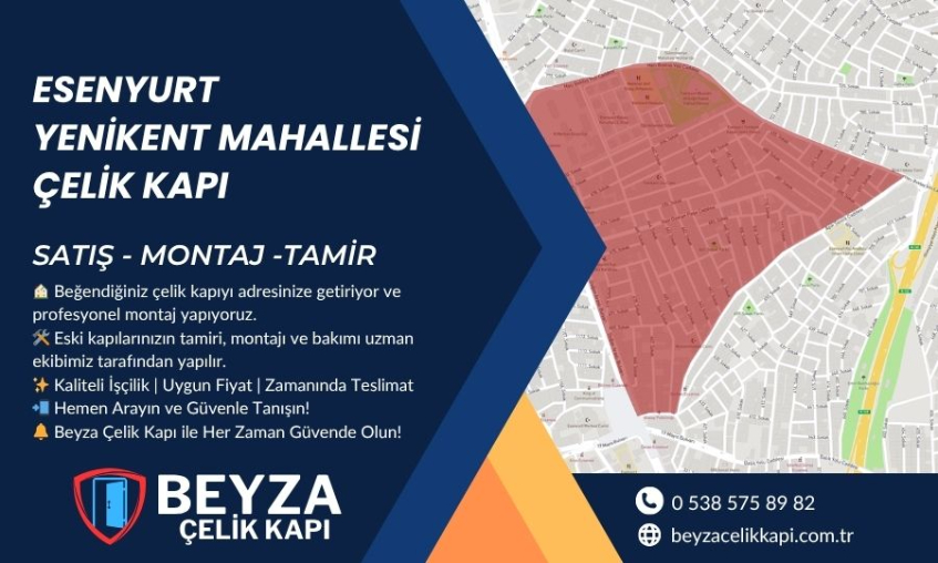 Esenyurt Yenikent Çelik Kapı