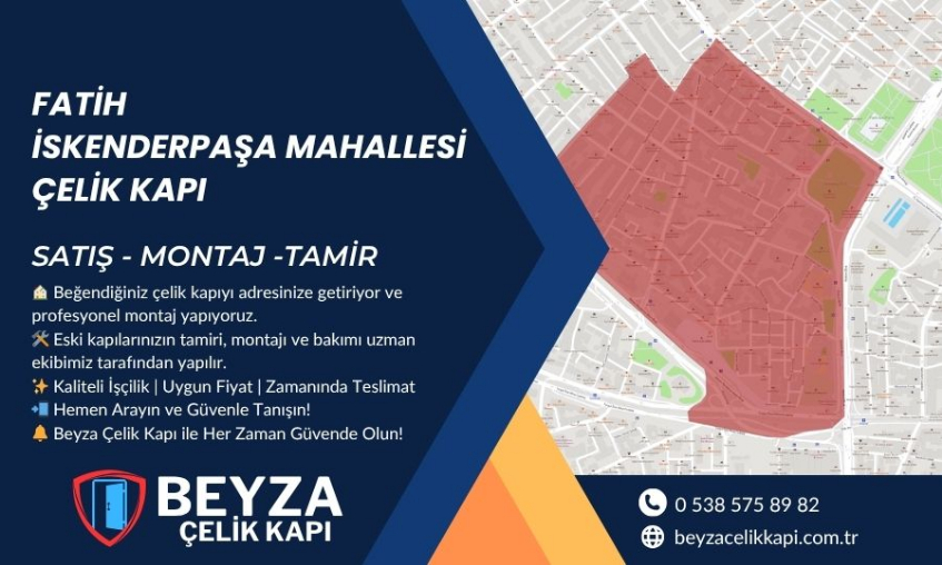 Fatih İskenderpaşa Çelik Kapı