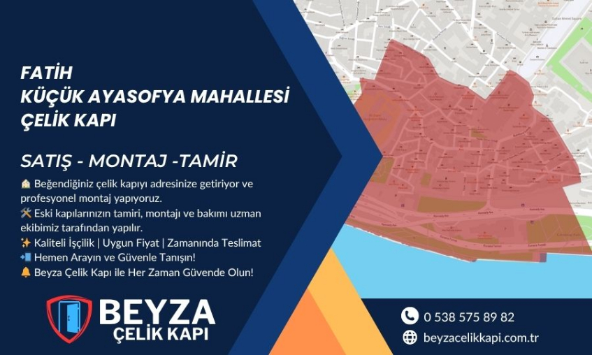 Fatih Küçük Ayasofya Çelik Kapı