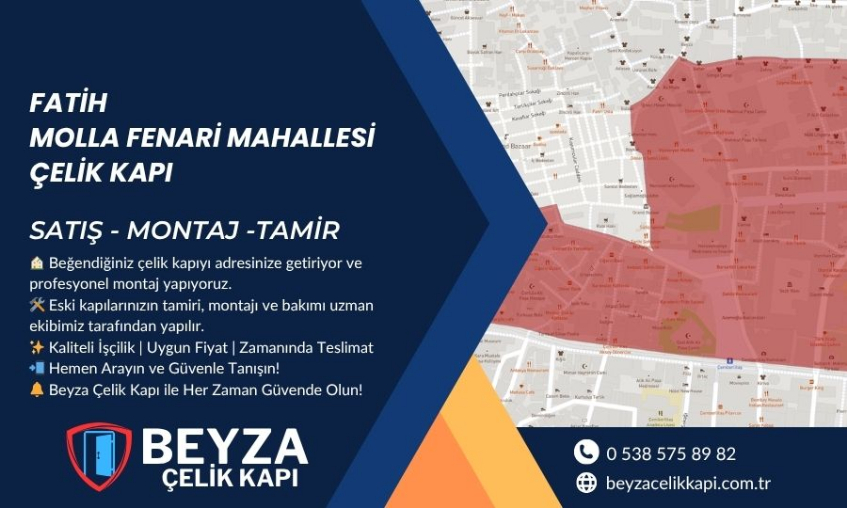 Fatih Molla Fenari Çelik Kapı