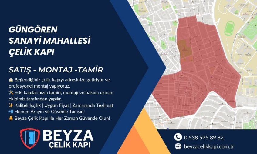 Güngören Sanayi Çelik Kapı