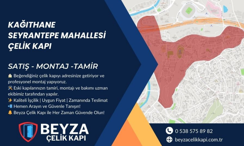 Kağıthane Seyrantepe Çelik Kapı