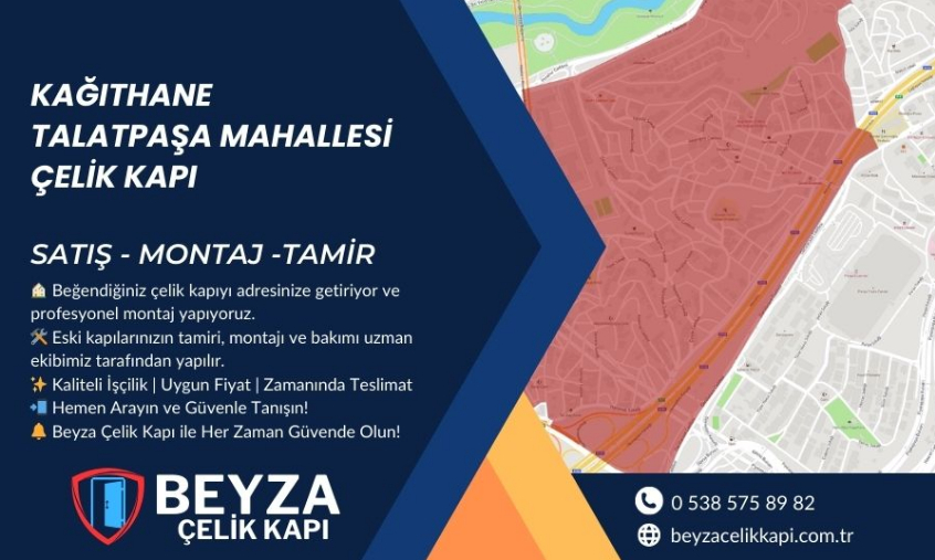 Kağıthane Talatpaşa Çelik Kapı
