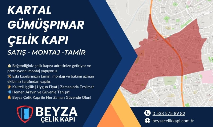 Kartal Gümüşpınar Çelik Kapı