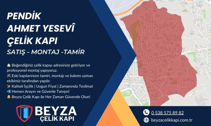 Pendik Ahmet Yesevî Çelik Kapı