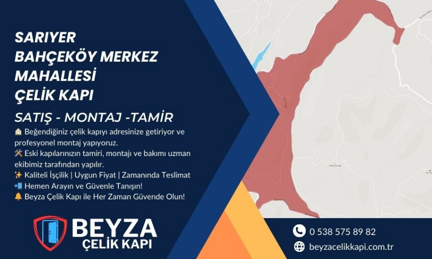 Sarıyer Bahçeköy Merkez Mahallesi Çelik Kapı