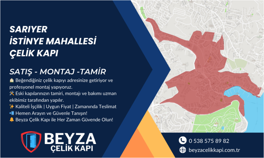 Sarıyer İstinye Çelik Kapı