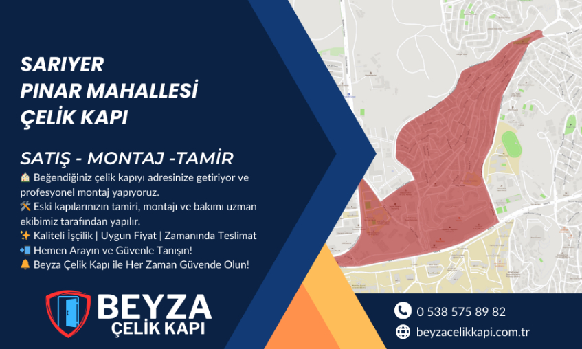 Sarıyer Pınar Çelik Kapı