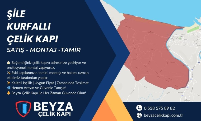 Şile Kurfallı Çelik Kapı |
