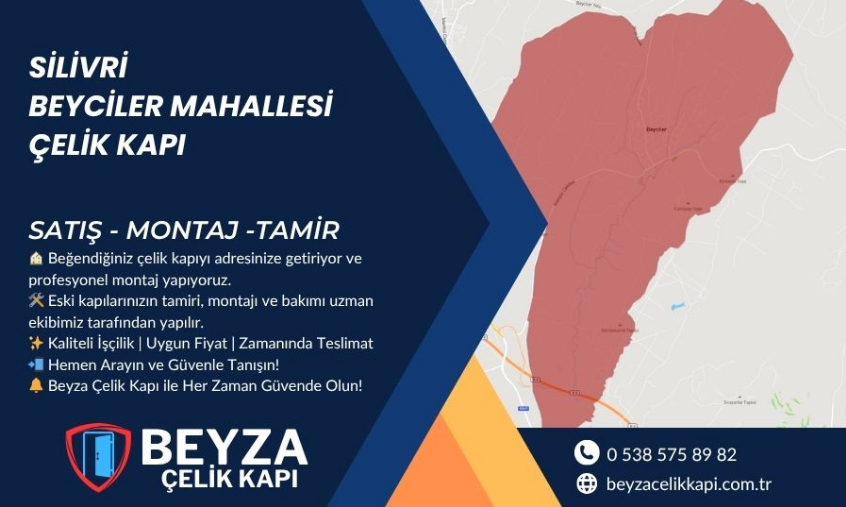 Silivri Beyciler Mahallesi Çelik Kapı