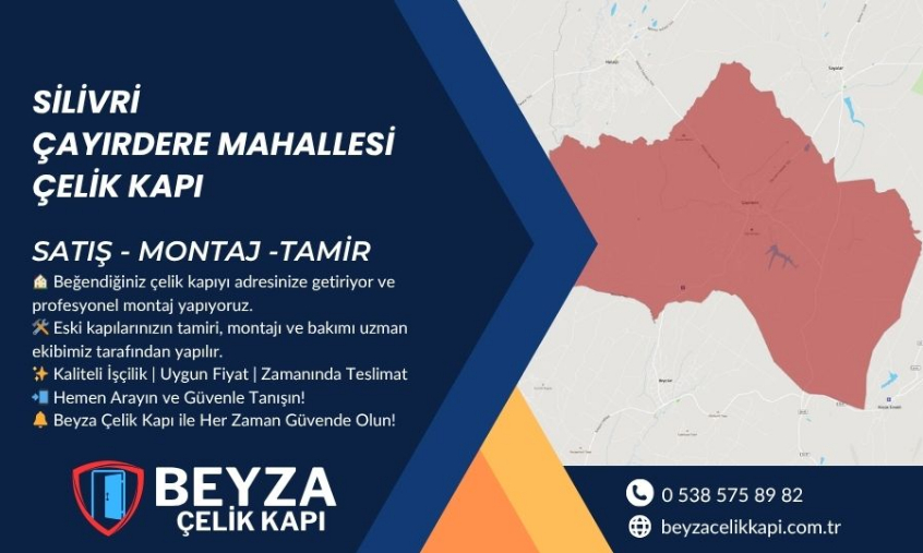Silivri Çayırdere Mahallesi Çelik Kapı