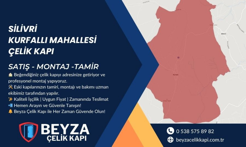 Silivri Kurfallı Mahallesi Çelik Kapı