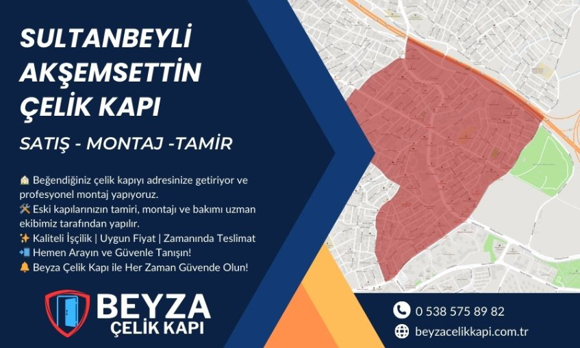 Sultanbeyli Akşemsettin Çelik Kapı