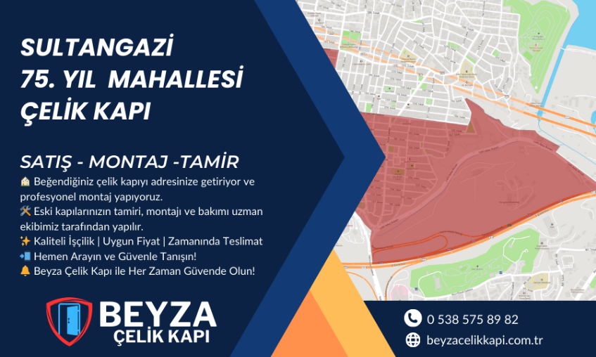 Sultangazi 75. Yıl Mahallesi Çelik Kapı