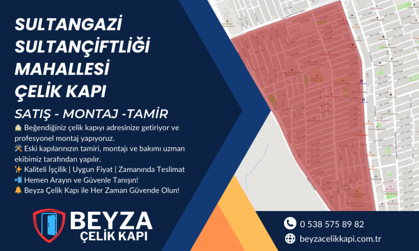 Sultangazi Sultançiftliği Çelik Kapı