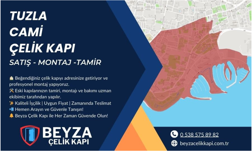 Tuzla Cami Çelik Kapı