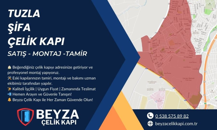 Tuzla Şifa Çelik Kapı
