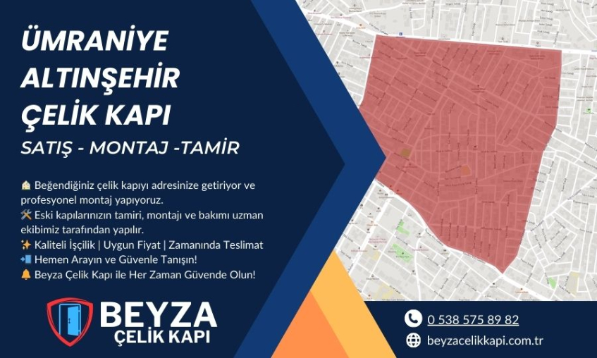 Ümraniye Altınşehir Çelik Kapı