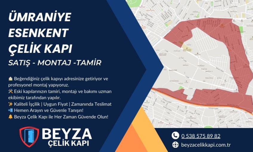 Ümraniye Esenkent Çelik Kapı