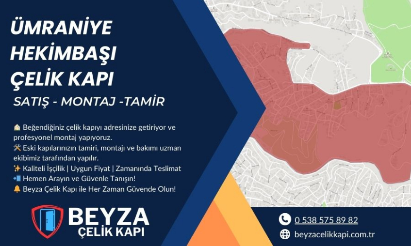 Ümraniye Hekimbaşı Çelik Kapı