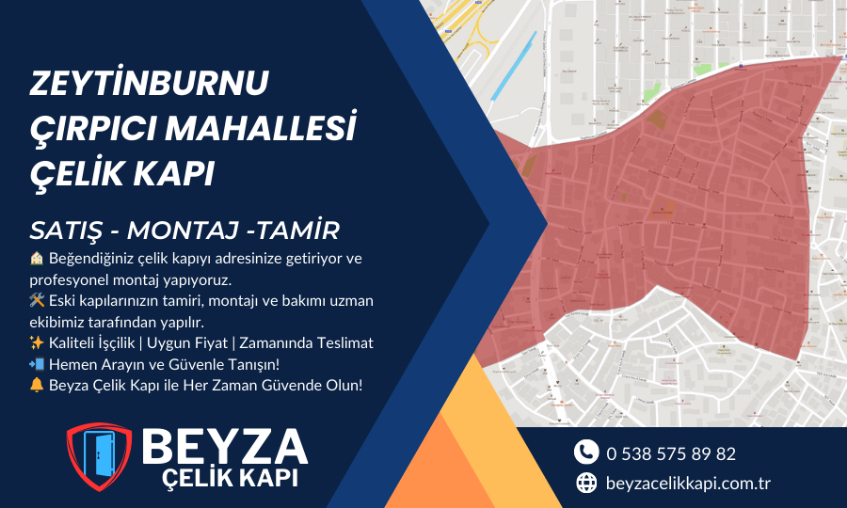 Zeytinburnu Çırpıcı Mahallesi Çelik Kapı